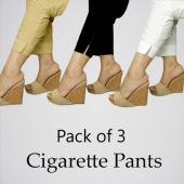 Pack Of 3 Ciggrate Pants